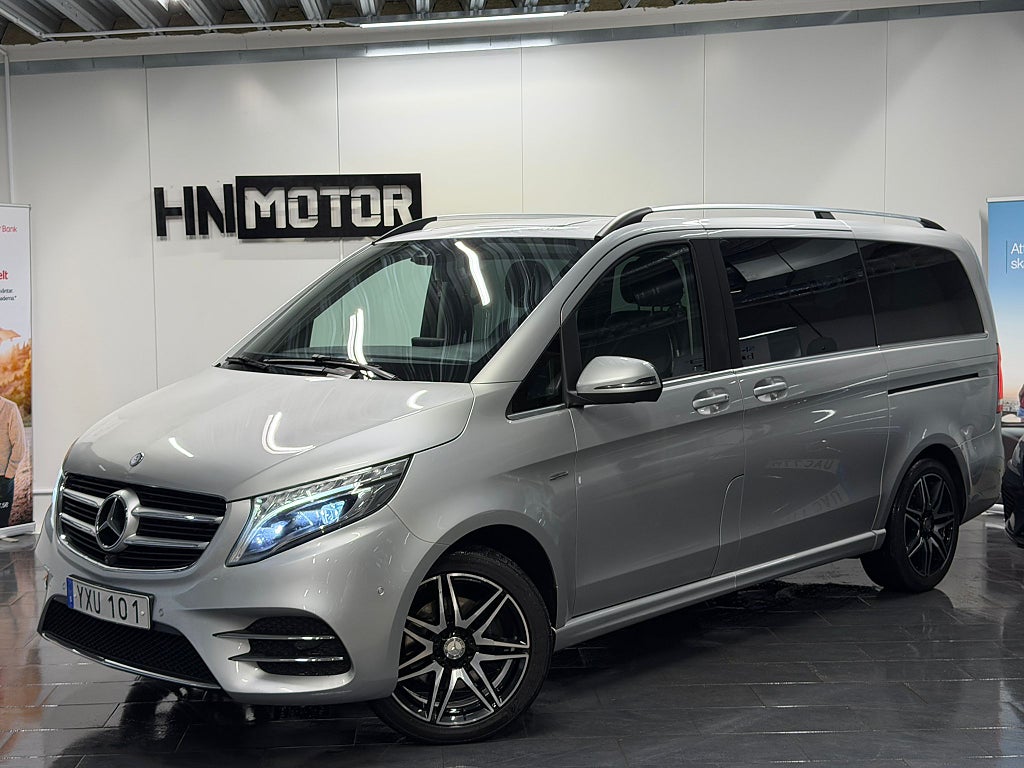 Mercedes-Benz V 250d 3.1t Aut AMG MOMS|360|DRAG|7Sits|Skinn
