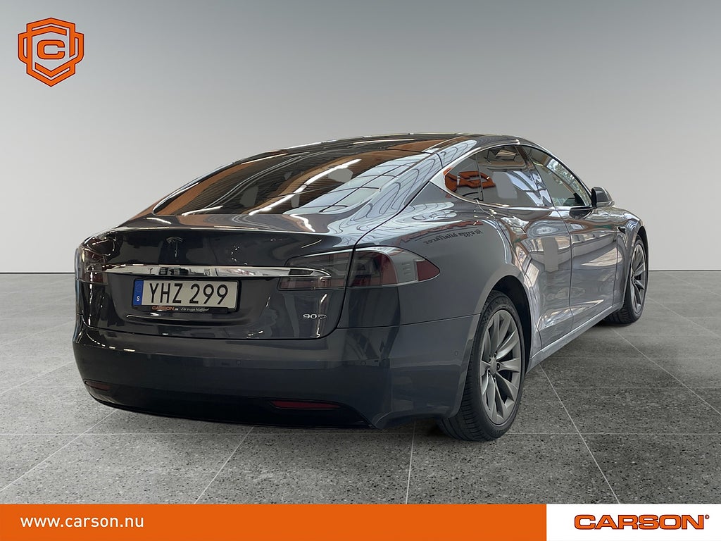 Tesla Model S 90D AP Pano Luftfjädring Backkamera