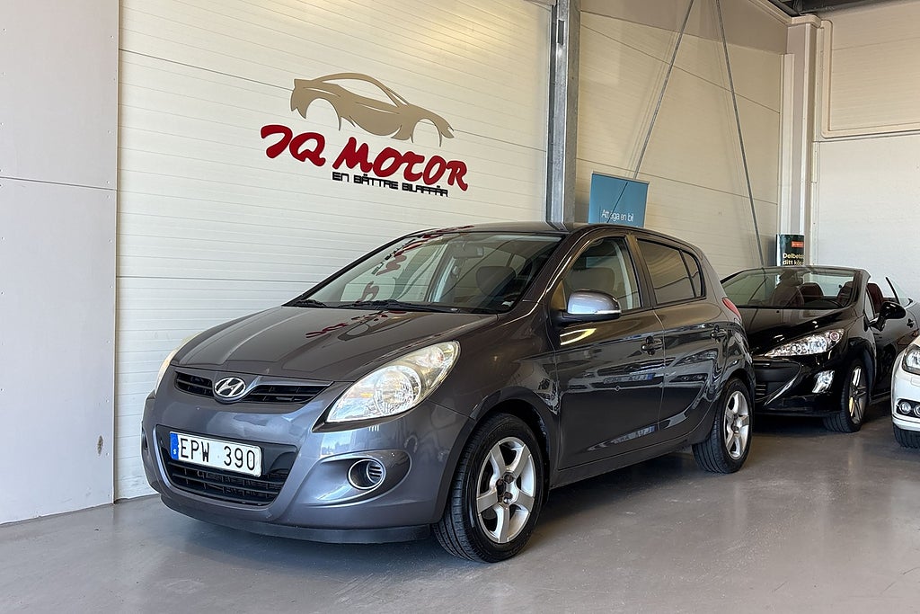 Hyundai i20 5-dörrar 1.2 Select Euro 5 /Nyservad/SoV Hjul/ Nybes/