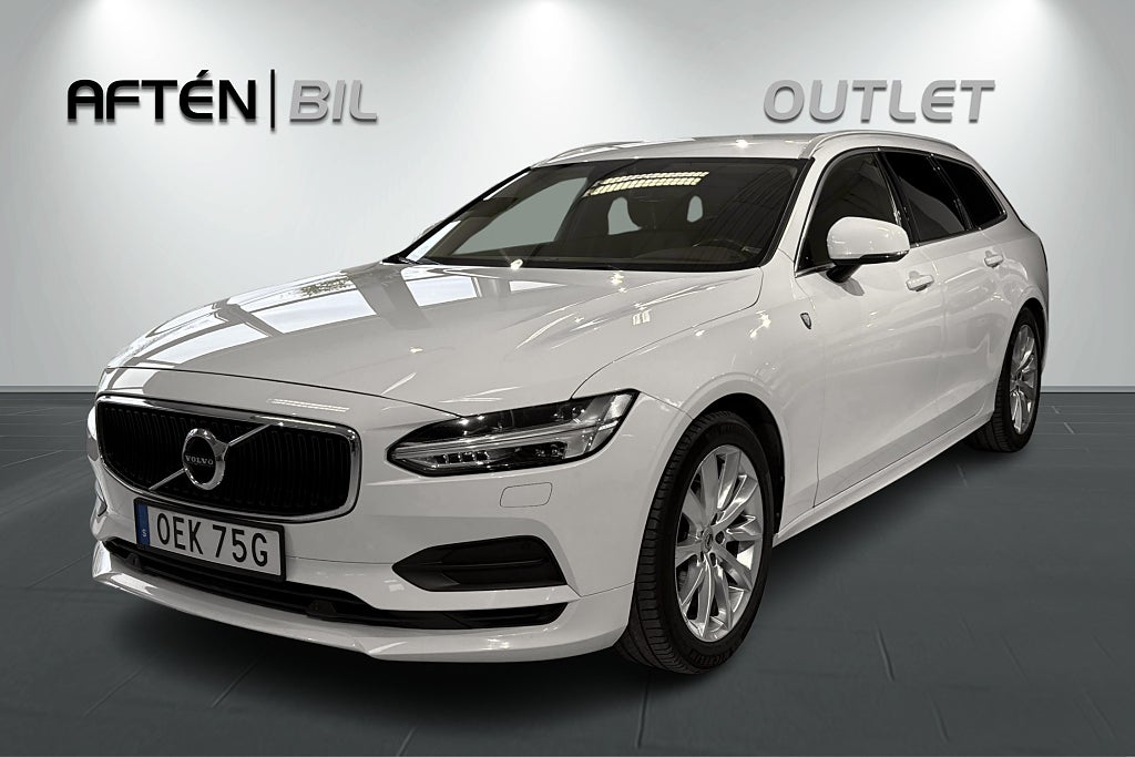 Volvo V90 D4 AWD Geartronic 190hk Momentum|Drag|Värmare|B-kam|VoC