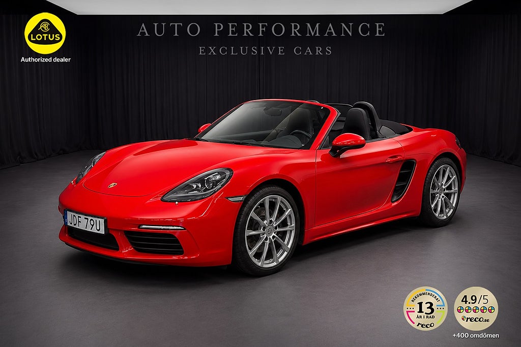 Porsche 718 Boxster 300hk / Hemleverans /