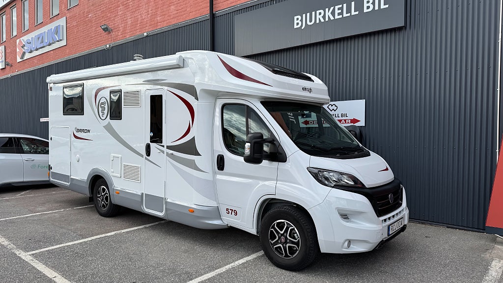 Elnagh Baron 579 Automat, Backkamera, Drag,  Solcell, Navi