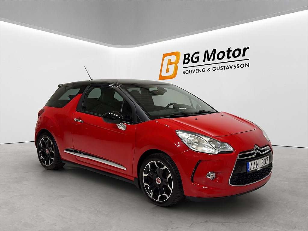 Citroën DS3 S DS3 1.6 THP 156HK PDC/Farthållare/Navigation/BT