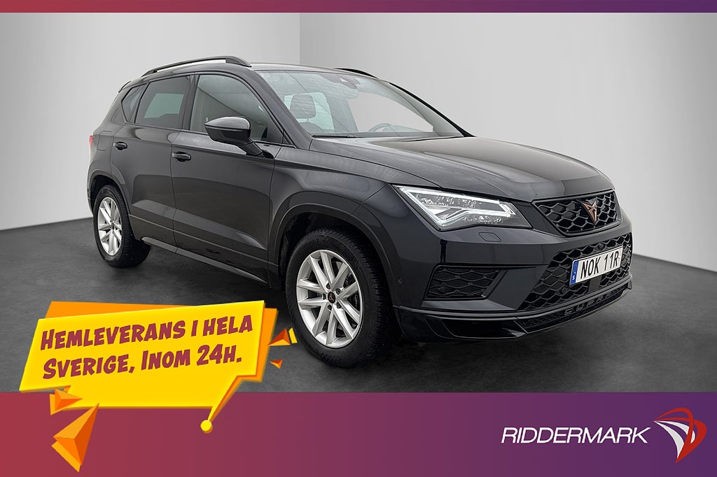 Cupra Ateca 4Drive 300hk Pano Beats 360° Kamera Adapt-fart