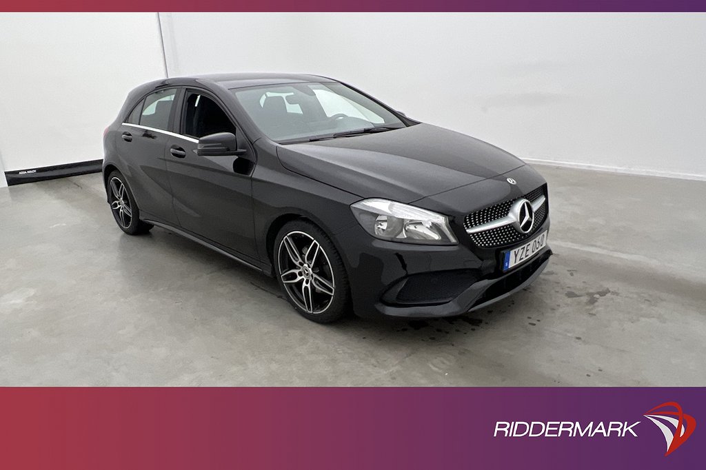 Mercedes-Benz A 180 AMG Kamera H-skinn Farthållare 0,56l/Mil