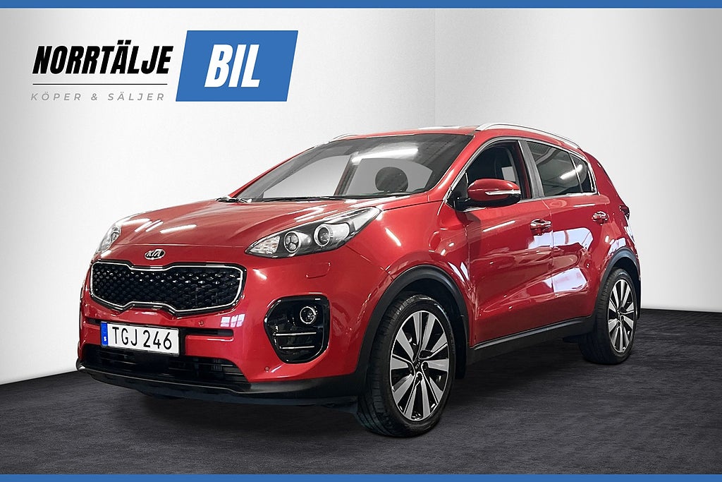 Kia Sportage 1.7 141 HK ADVANCE NAVI DRAG JBL CARPLAY PDC NYSERV 19"