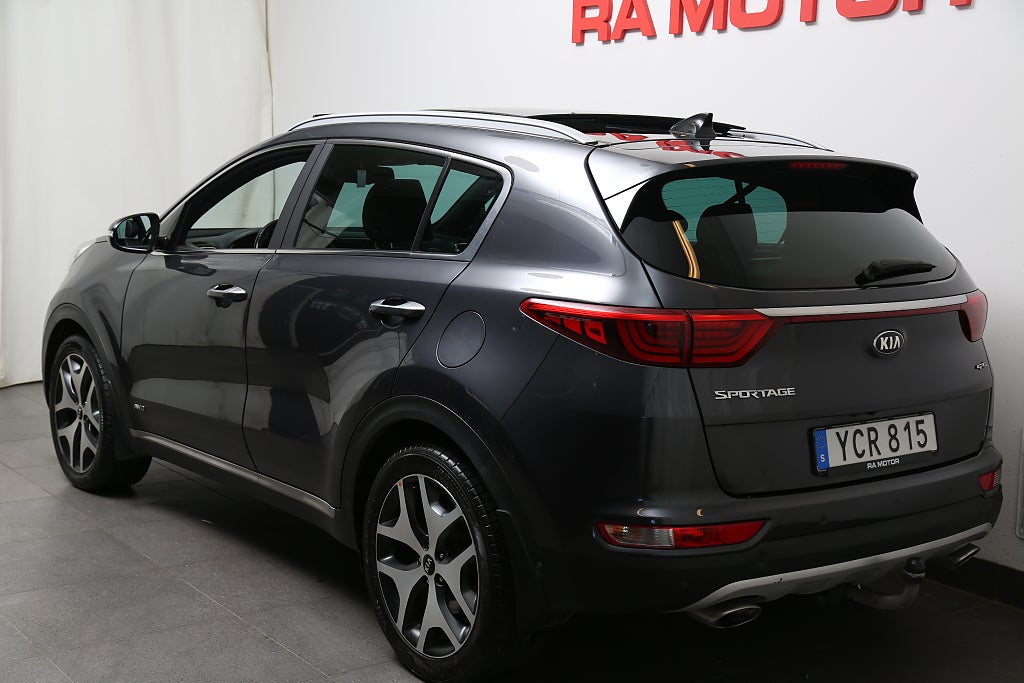 Kia Sportage 2,0 CRDi 185hk GT-Line AWD Panorama Skinn Motorv Drag 2016