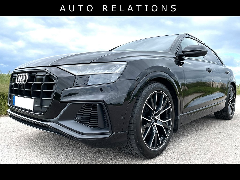 Audi Q8 50 TDI 286Hk Q S-LINE/NAVI/B&O/Matrix/Alpin/Sv.Såld