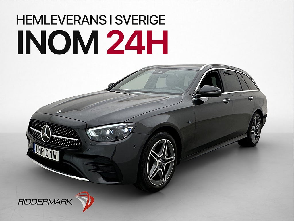 Mercedes-Benz E 300 T de AMG Widescreen Värmare Adaptiv Drag