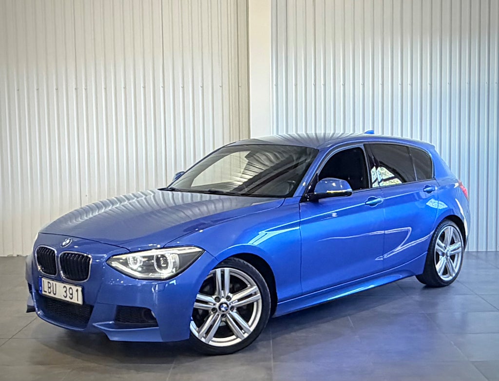 BMW 120D 5-dörrars M-sport SoV HJUL SENSORER VÄLSKÖTT 184HK