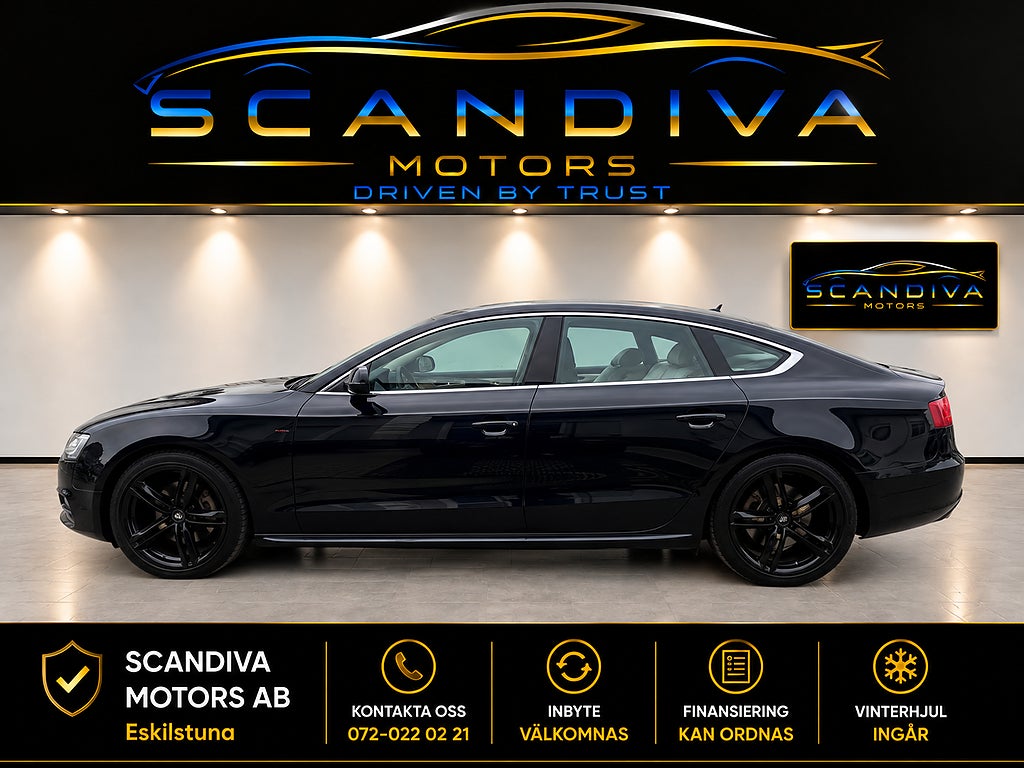Audi A5 Audi A5 Sportback2.0 TFSI quattro 4x4/Nyservad/Drag/BES
