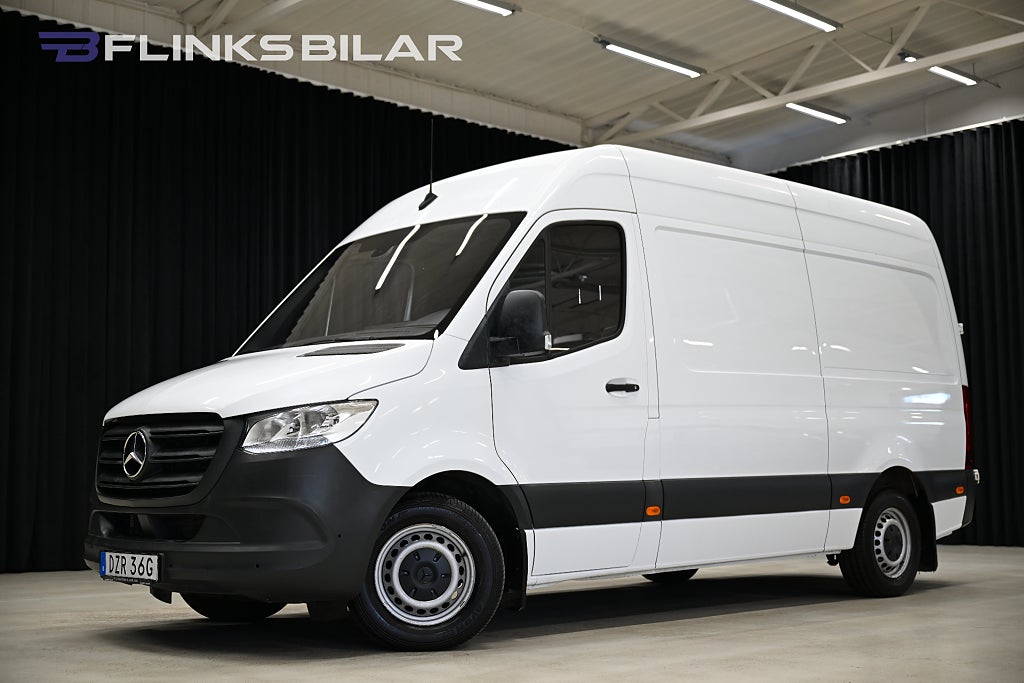 Mercedes-Benz Sprinter 315 CDI 150HK 9G Automat|Värmare|GPS|Backkamera|Leasbar