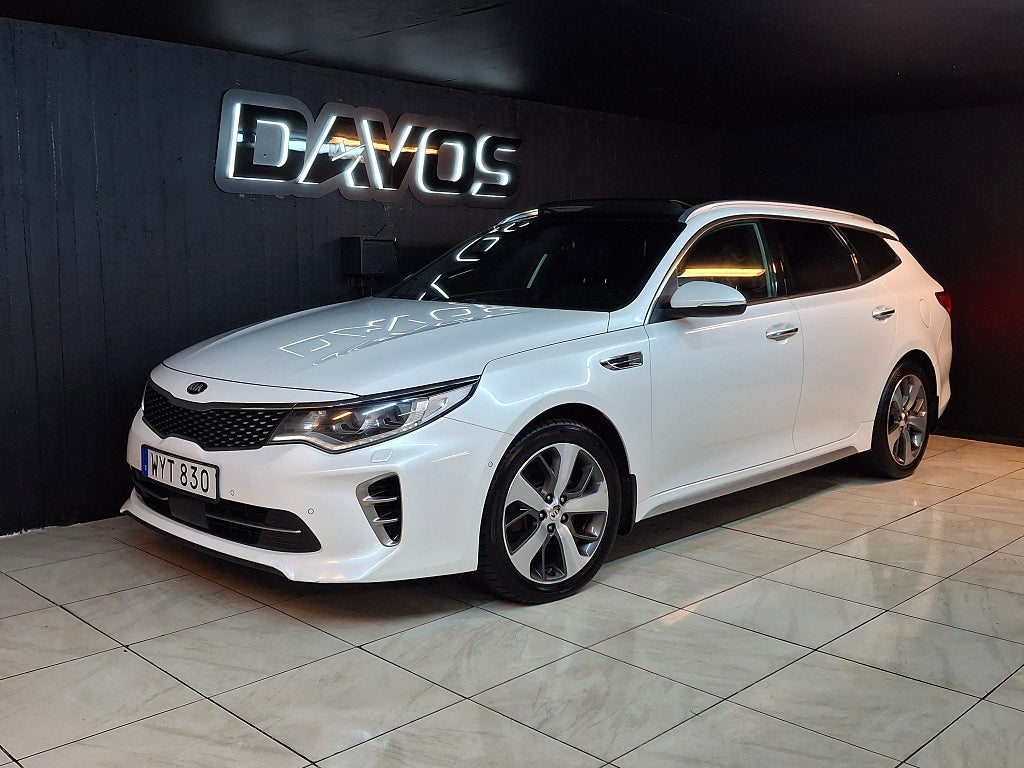 Kia Optima Sport Wagon 1.7 VGT DCT GT-Line Euro 6 BAKKAMERA