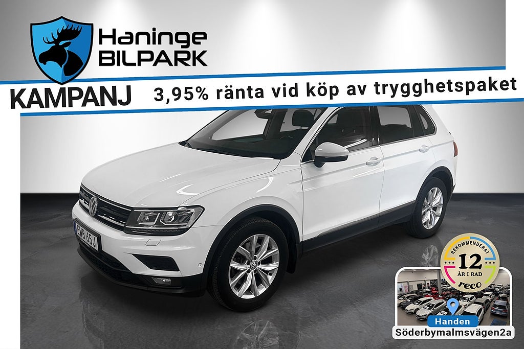 Volkswagen Tiguan 2.0 TSI  4 Motion/SUPERDEAL 3,95%/DRAG/VÄRMARE/CARPLAY