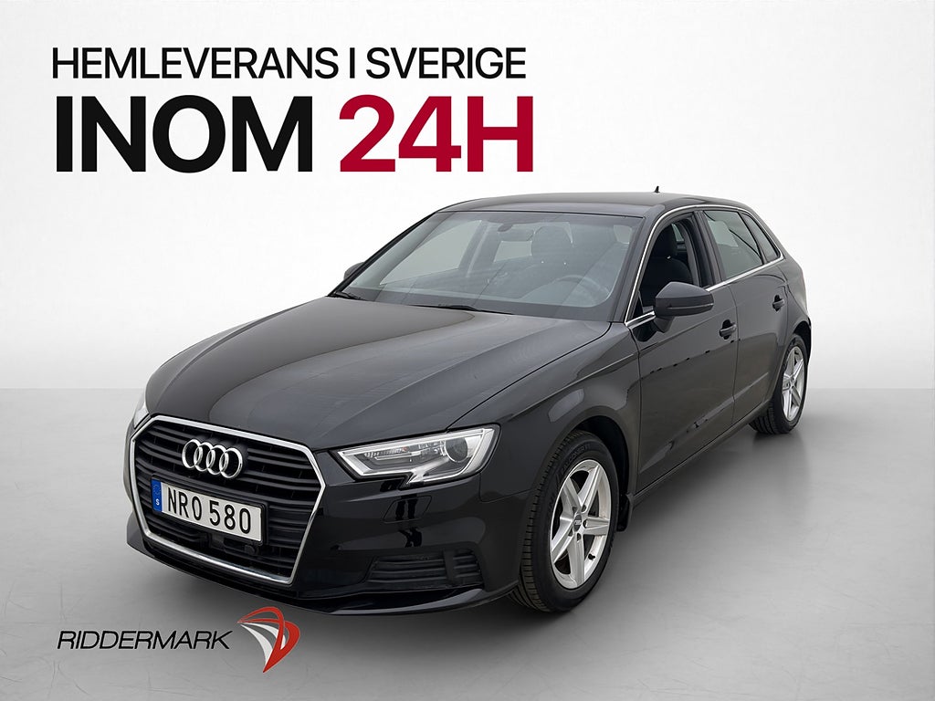 Audi A3 Sportback 35 TFSI 150hk Proline Sensorer Adapt-fart