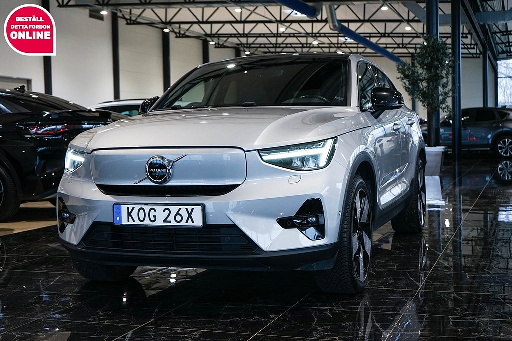 Volvo C40 Recharge Single Motor Pano Drag 360Kam Blis 