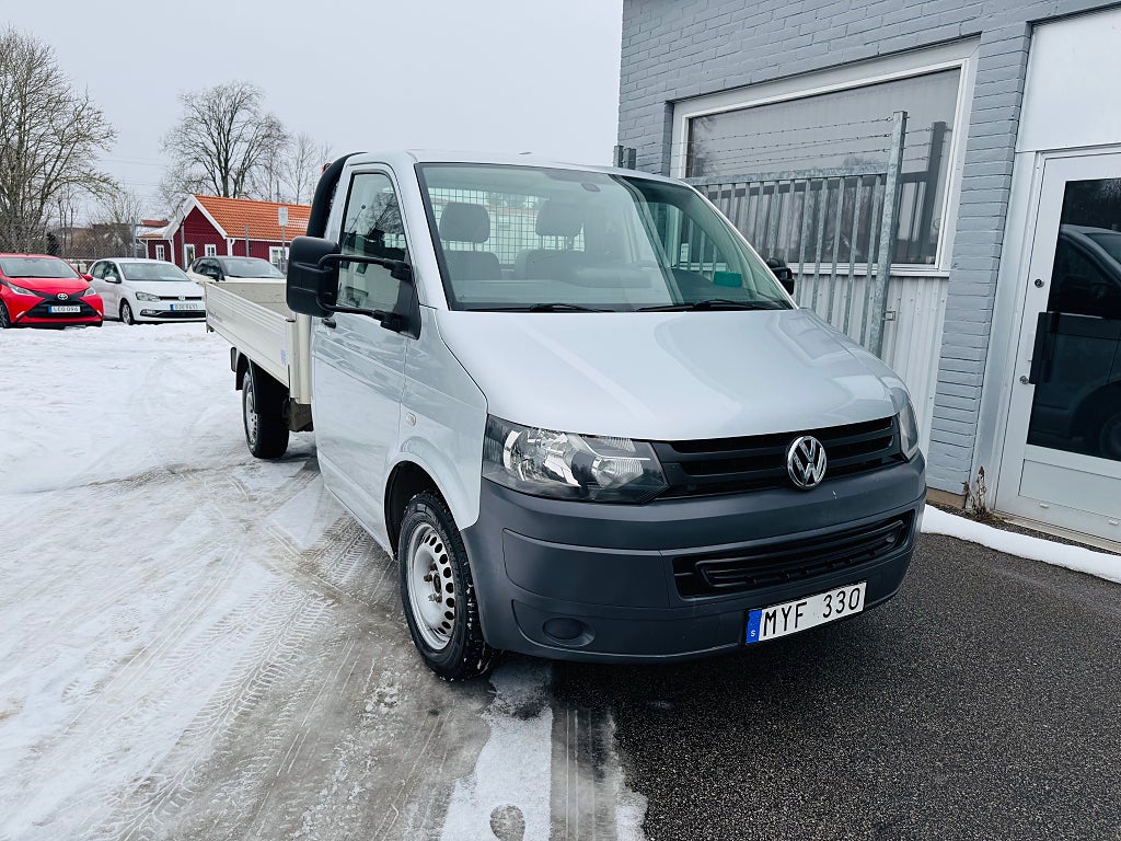 Volkswagen Transporter Chassi Cab T30 2.0 TDI 140HK FLAK / 11000Mil