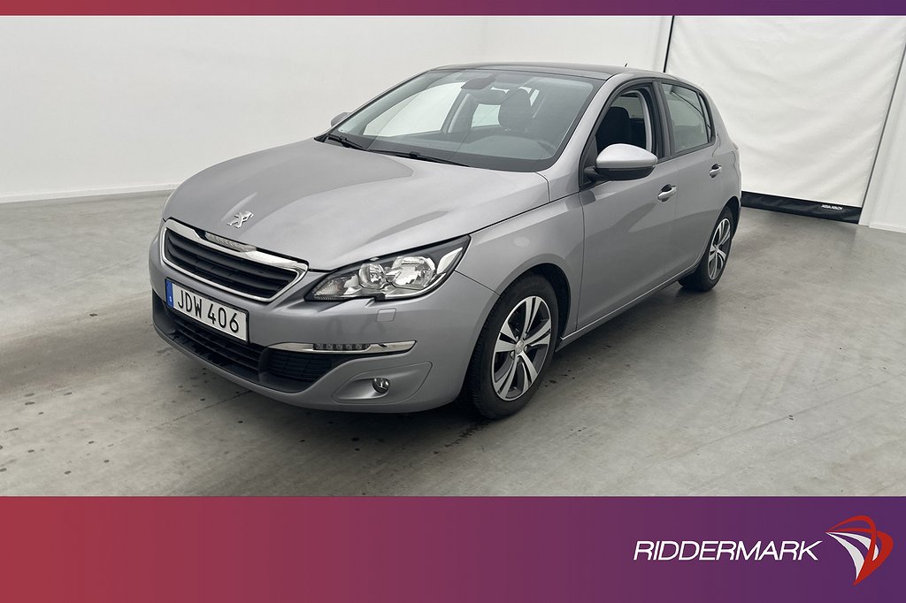 Peugeot 308 1.6 BlueHDI 120hk Active Pano Sensorer Navi