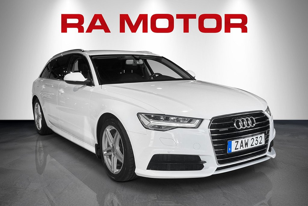 Audi A6 Avant 2.0 TDI 190hk Quattro |Drag|D-värm|Navi| 2018