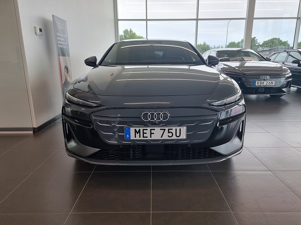 Audi A6 e-tron 286hk S-line skinn, luftfjädring, tech PRO