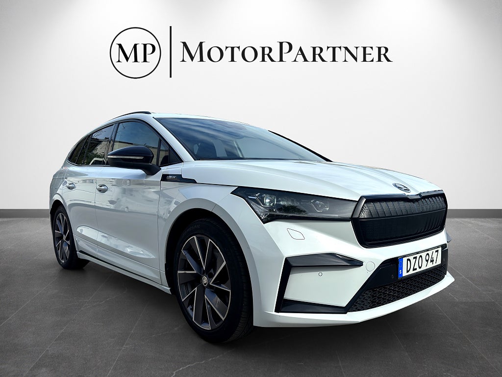 Skoda Enyaq iV 80x AWD Sportline Dragkrok Kamera Navi 93% SoH 265hk