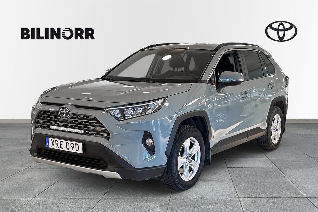 Toyota RAV4 Hybrid AWD-i 2,5 Active Komfortpaket Navi LED-ramp Dragkrok