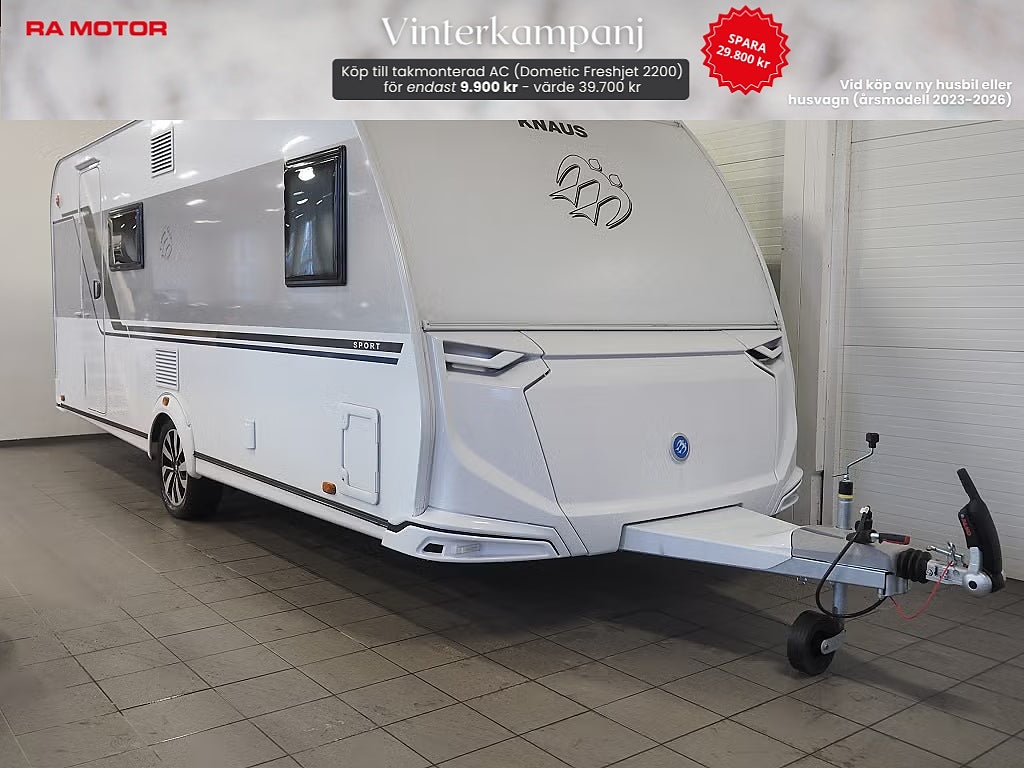 Knaus Sport 540 FDK Design-Paket I Golvvärme I 2,99% I Köp AC för 9900 2024