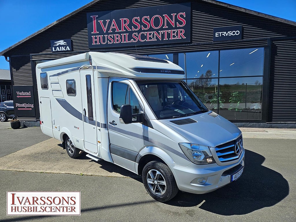Hymer Van 520 S / Endast 6.37m / Enkelsängar / Mercedes / Automat