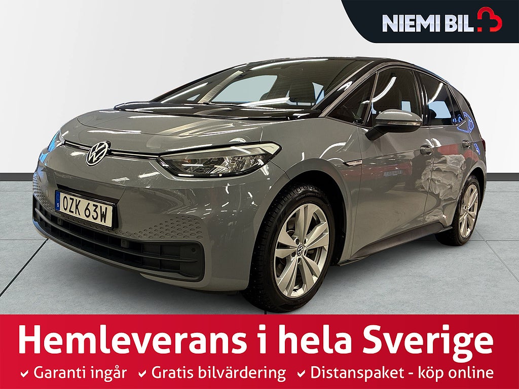 Volkswagen ID.3 Pro Performance Life, Pro SoV-däck/Navi/Carplay