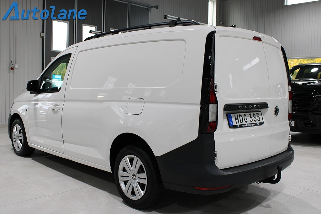 Volkswagen Caddy Maxi Cargo 2.0 TDI BMT Inredning,Värmare,Dragkrok,CarPlay