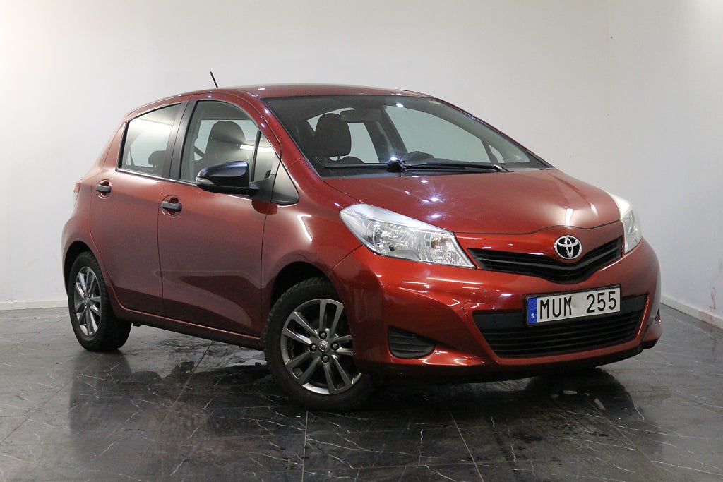 Toyota Yaris 5-dörrar 1.33 Dual VVT-i Life Euro 5