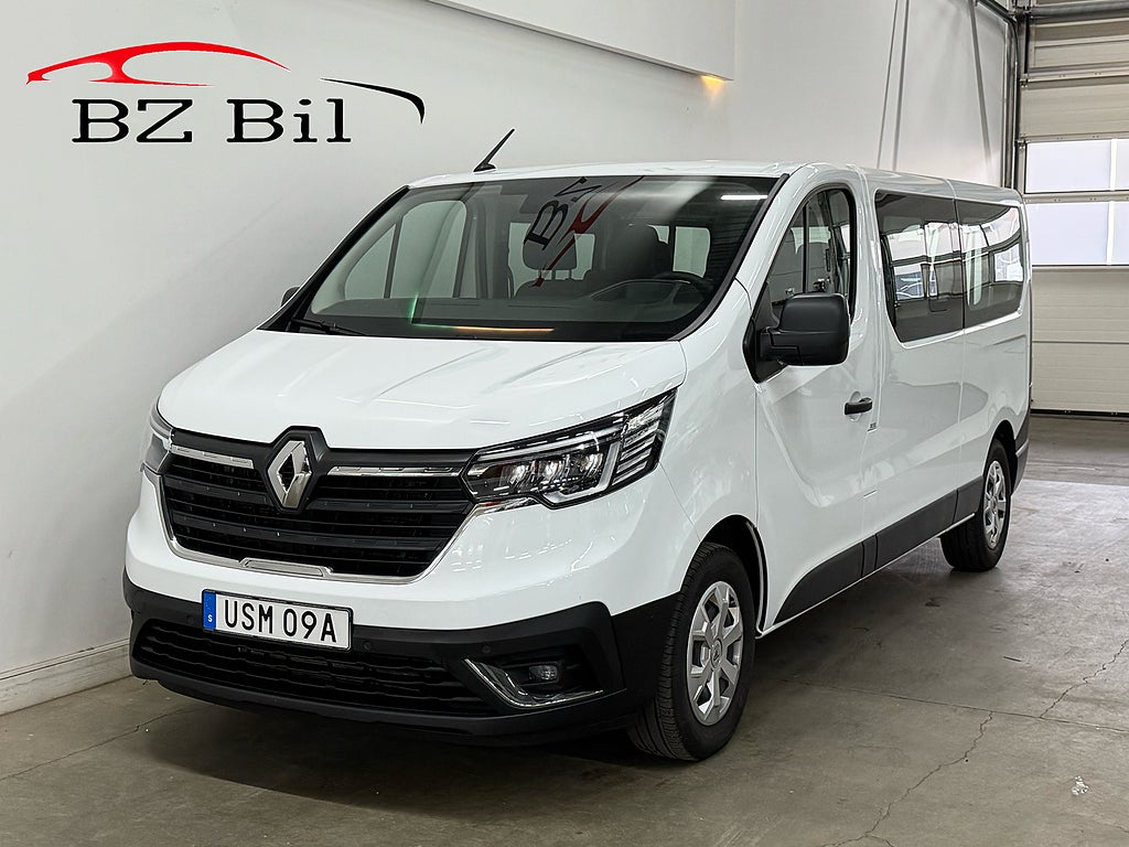 Renault Trafic Grand Kombi 2.0 L2 Värmare 9-Sits Momsbil 