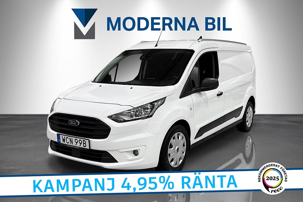 Ford transit Connect 210 LWB 1.5 100hk Moms Drag B-kam Dvärm