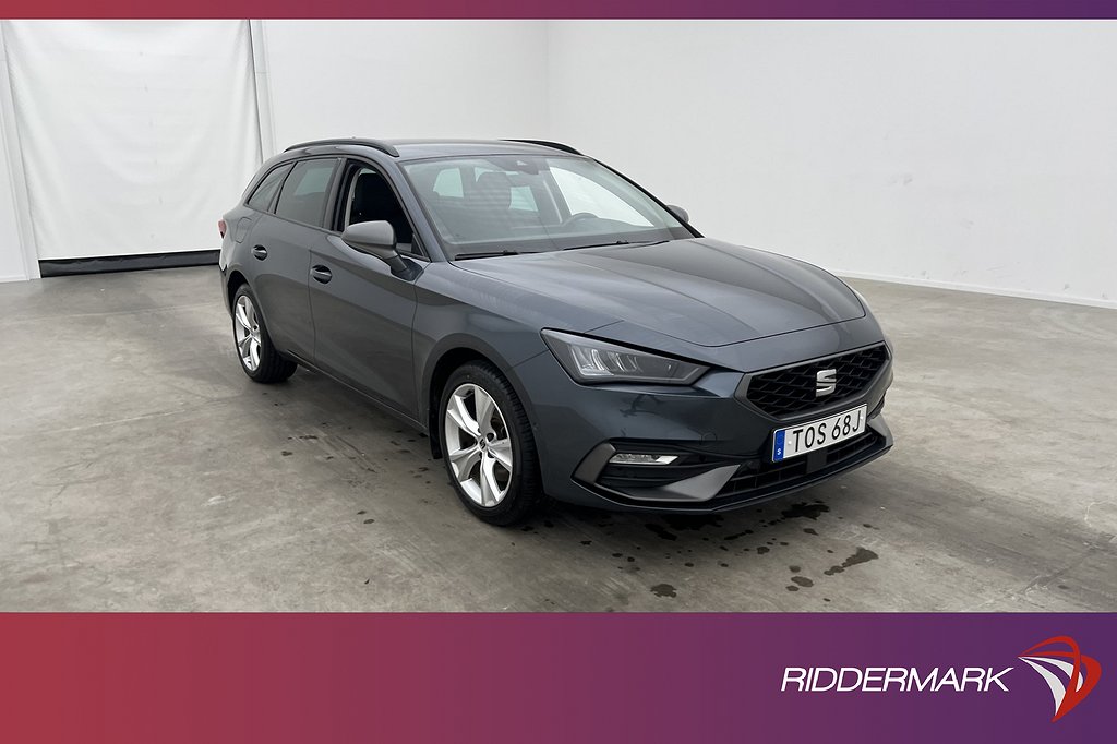 Seat Leon Sportstourer e-Hybrid 204hk FR Cockpit Kamera Navi