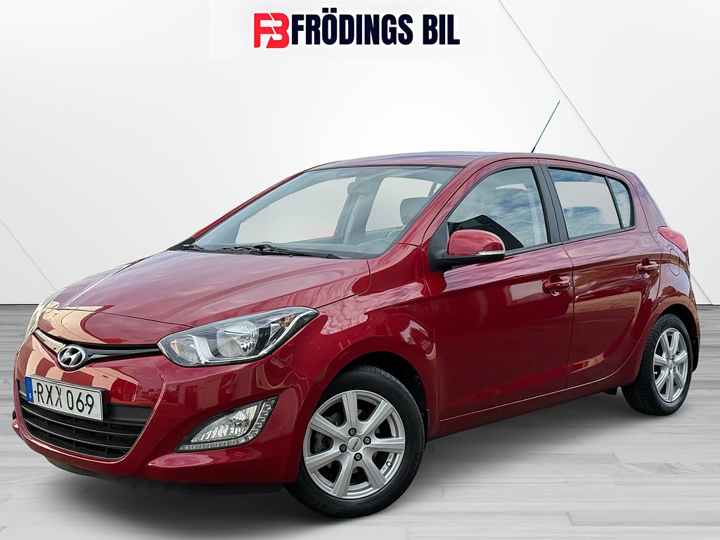 Hyundai i20 5-dörrar 1.4 Premium/Värmare/S&V