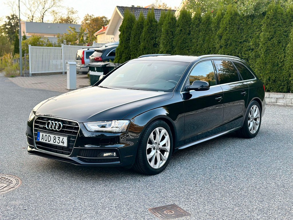 Audi A4 Avant 2.0 TDI DPF Quattro S Tronic, S-Line,D-Värmare