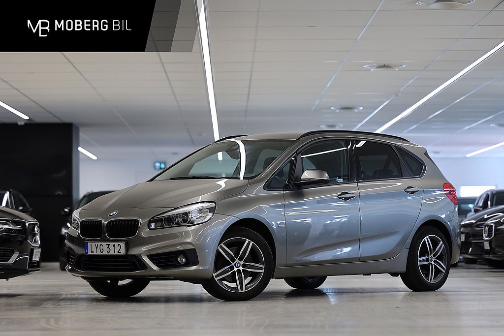 BMW 218 i Active Tourer 136hk Sport Line Keyless B-kamera Drag