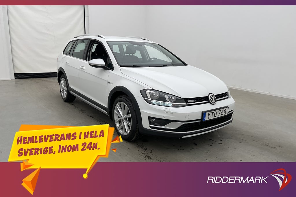 Volkswagen Golf Alltrack 2.0 TDI 184hk 4M Värmare CarPlay