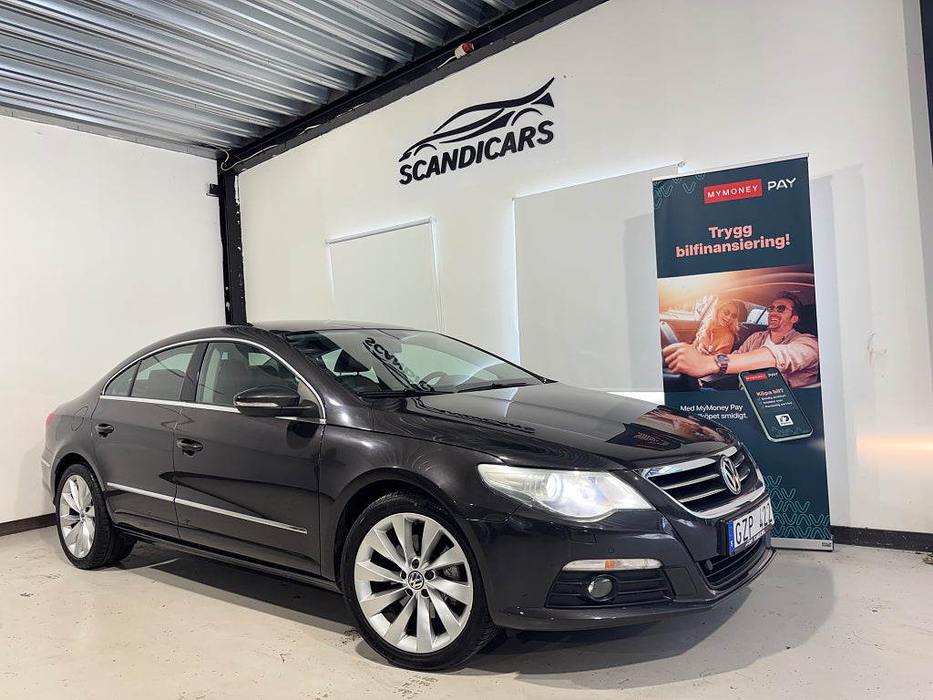 Volkswagen Passat CC 5-seater 2.0 TSI AUTOMAT NYBESIKT NYSERVAD P-SENSOR
