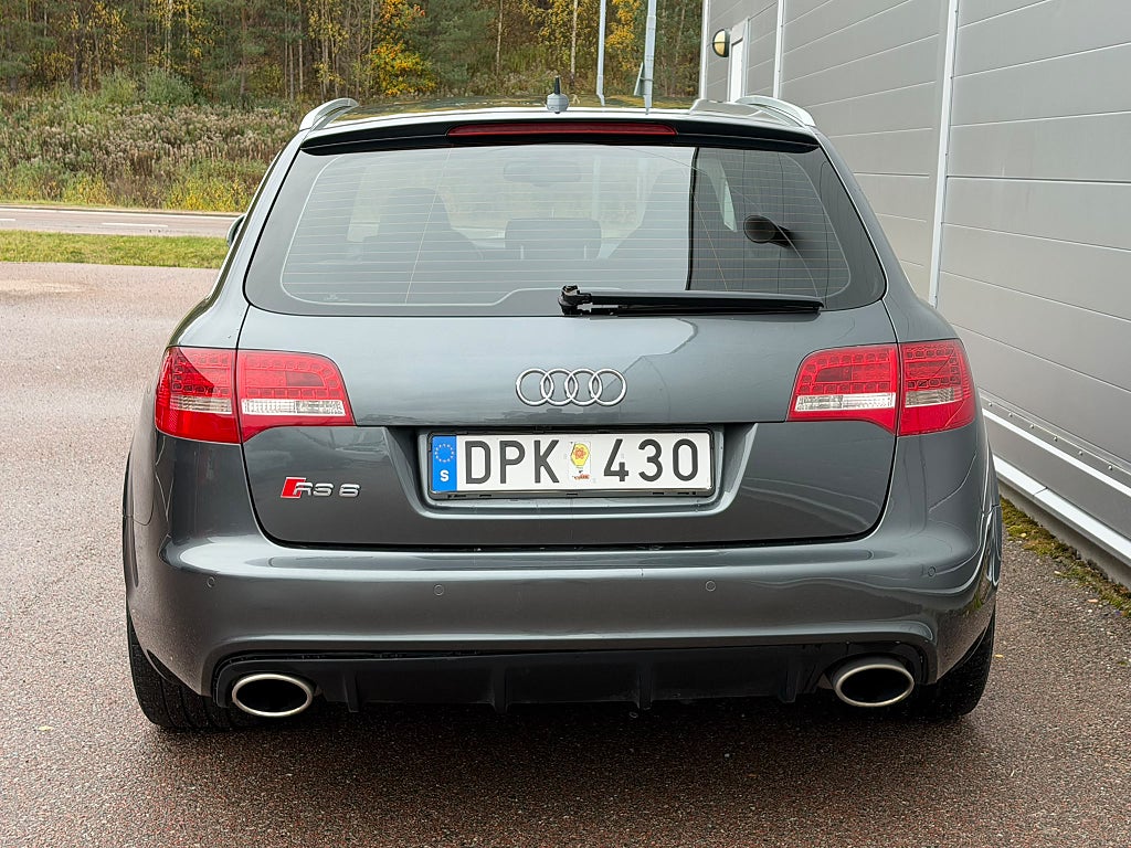 AUDI RS6 AVANT 5.0 V10 BITURBO 579ch QUATTRO - BOSE - CUIR - FREINS CARBONE - ACC - SIÈGES CHAUFFANTS AVANT/ARRIÈRE