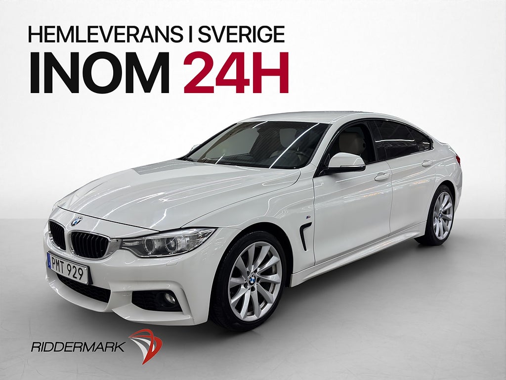 BMW 420 D Gran Coupé 190hk M-Sport Dragkrok Skinn P-sensorer
