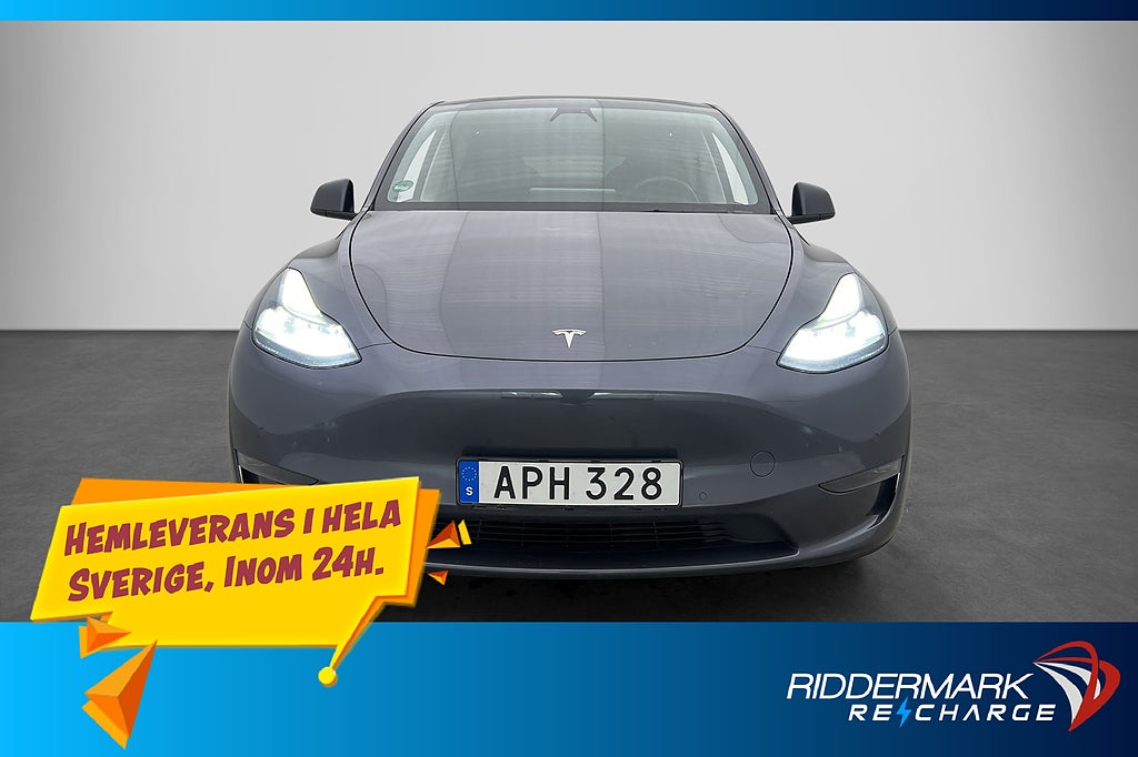 Tesla Model Y Long Range AWD Autopilot Pano Svensksåld