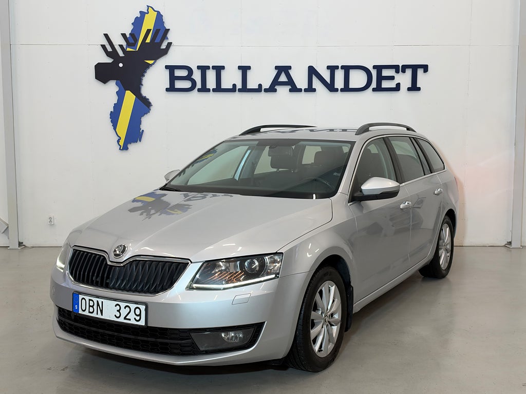 Skoda Octavia Kombi 1.6 TDI Ambition-Drag-SoV-0%Ränta-2Ägare-Euro 5