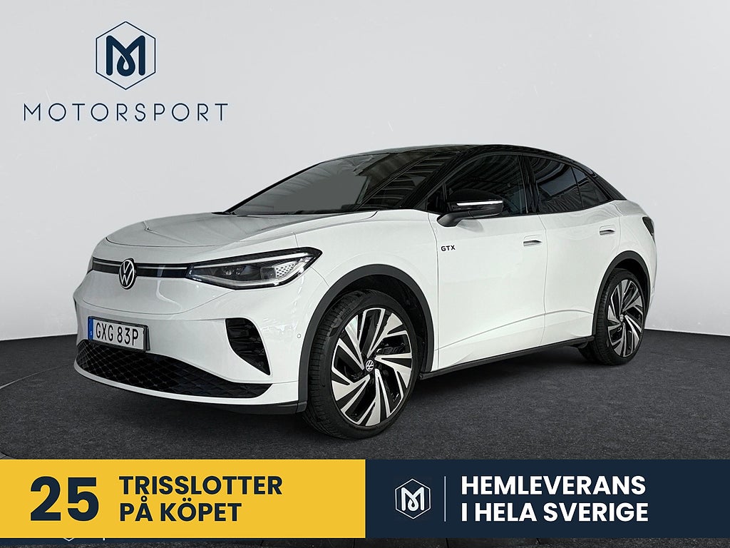 Volkswagen ID.5 GTX 299hk 4M Drag 360°-Kamera Förklimat Värmepump 21"