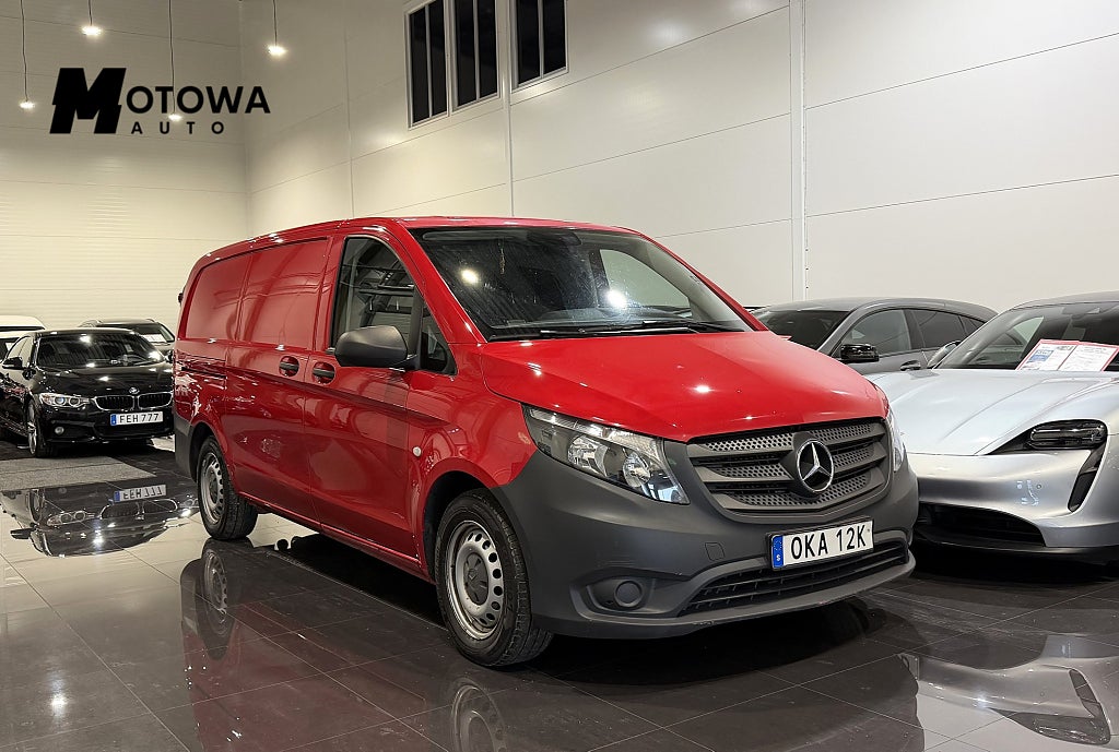 Mercedes-Benz Vito 116 CDI 2.8t 7G-Tronic Plus Drag Värmare Inredd Euro 6
