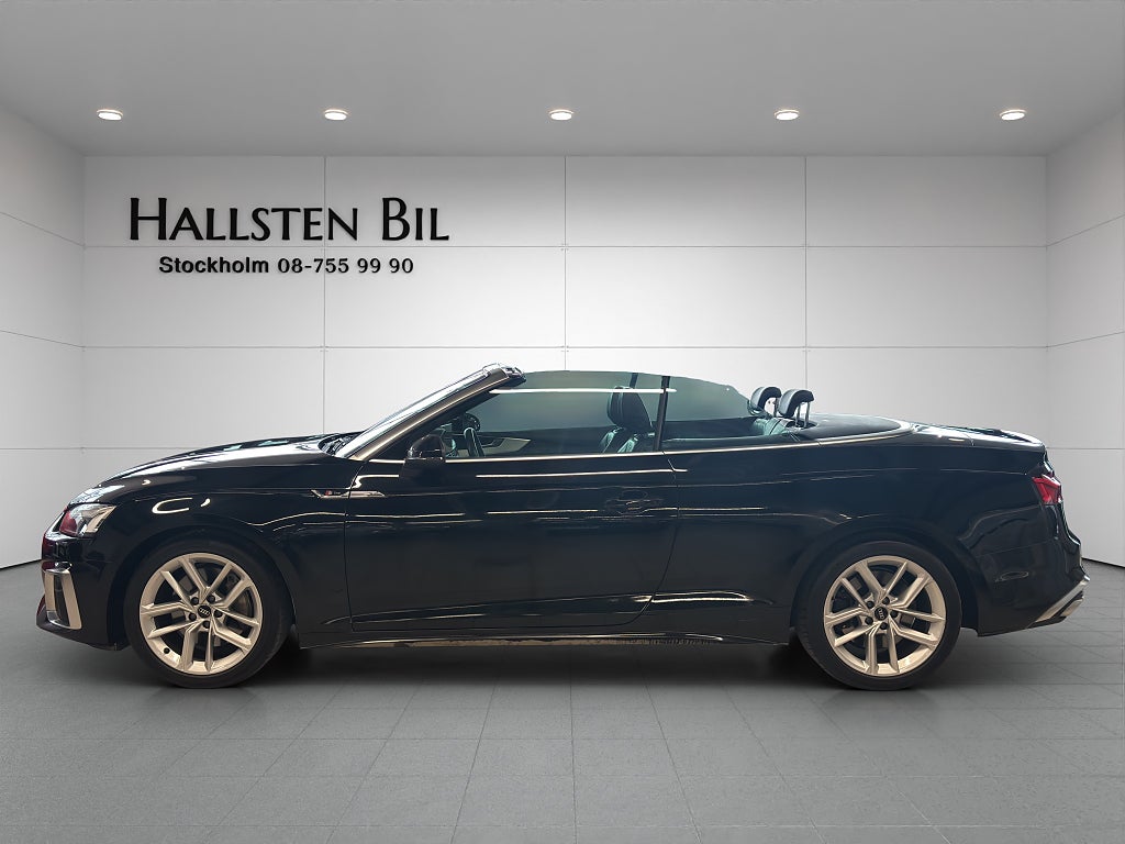 Audi A5 Cabriolet 45 TFSI Quattro S-Line B&O Cockpit Svensksåld