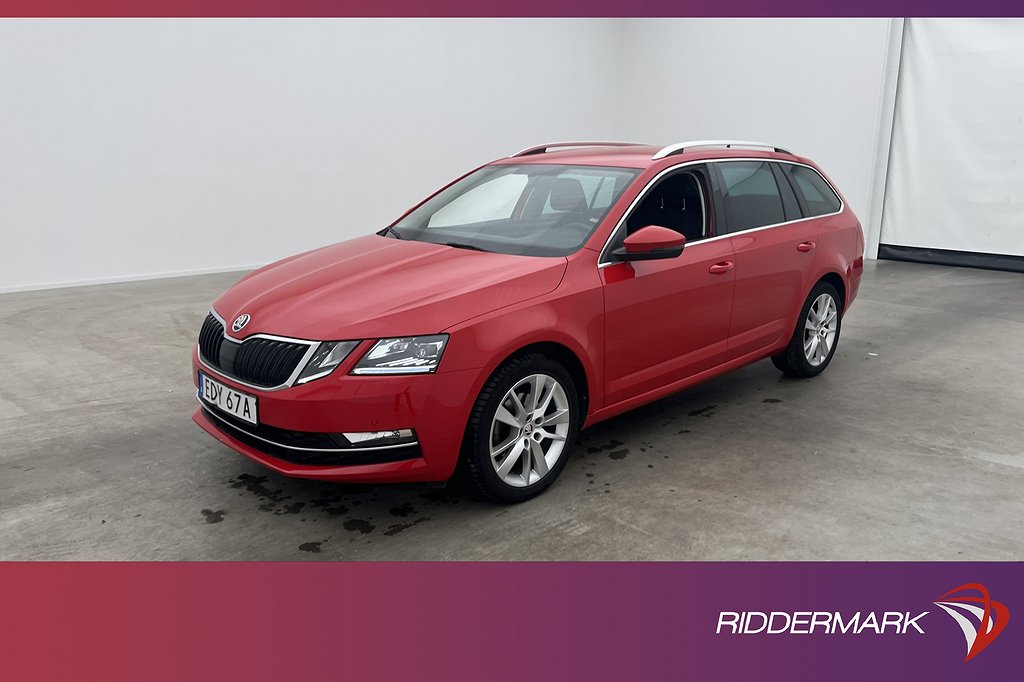 Skoda Octavia Kombi 1.0 TSI 115hk Style Värm Sensorer Drag