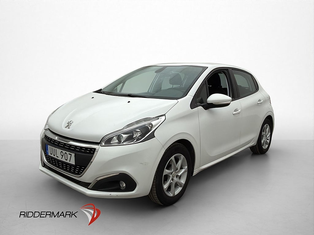 Peugeot 208 1.2 PureTech 82hk CarPlay P-Sensorer Kamrem-Bytt