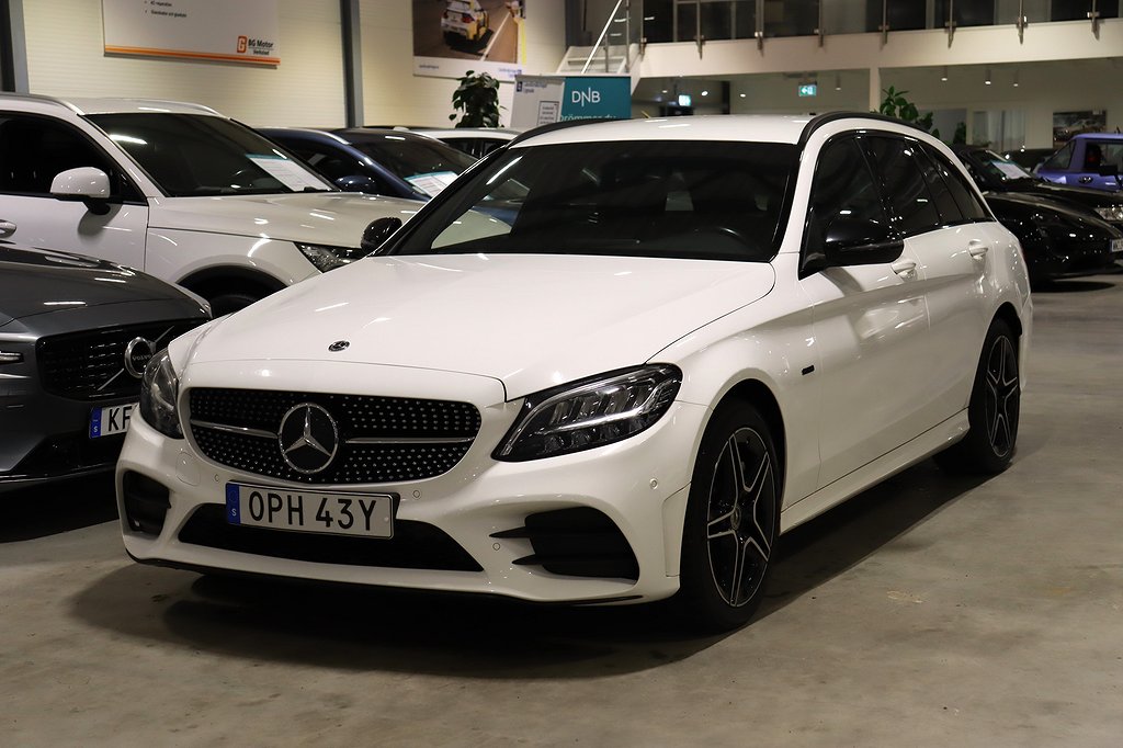 Mercedes-Benz C 300 de 306HK Plug-In AMG Night Kombi Aut 