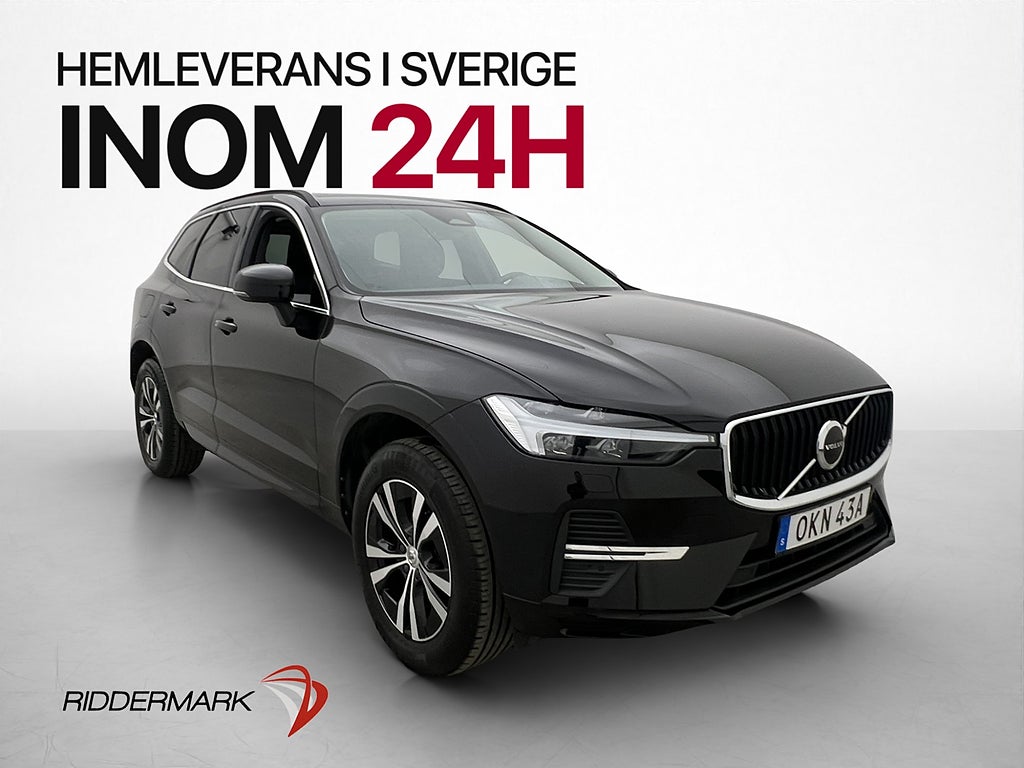Volvo XC60 B4 197hk AWD Värmare Skinn Kamera CarPlay Drag